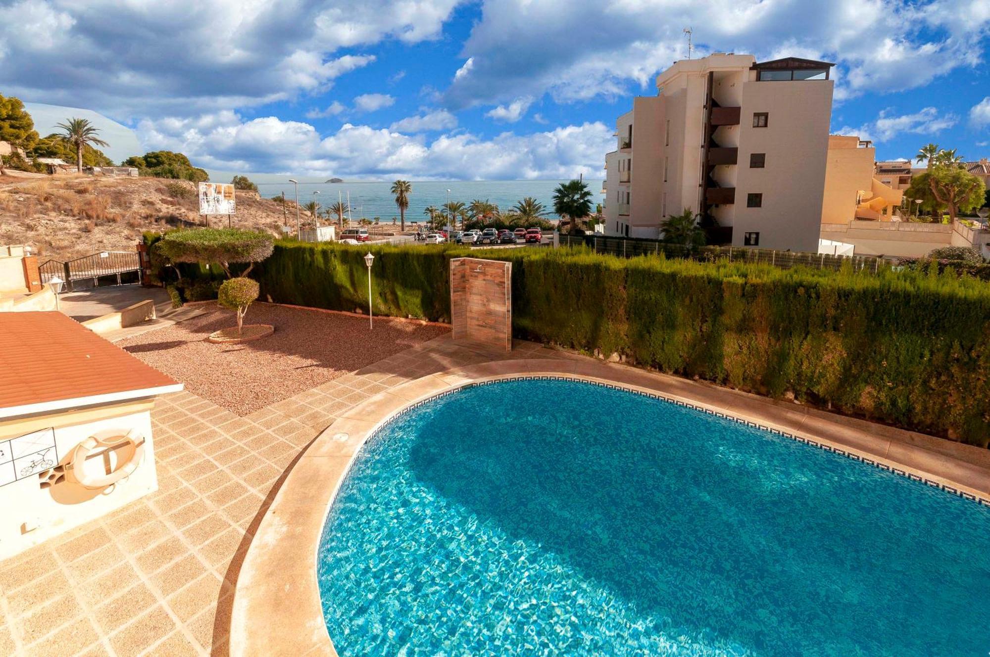 Primera Linea, Gran Terraza, Maravillosas Vistas, Alto Standing Villajoyosa Dış mekan fotoğraf