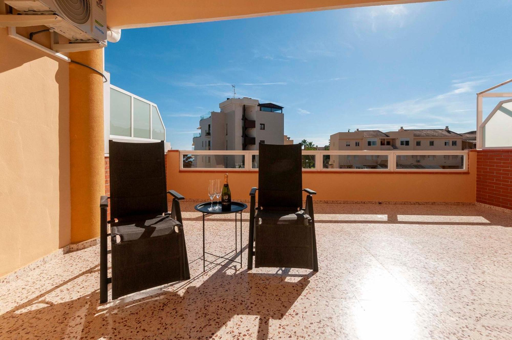 Primera Linea, Gran Terraza, Maravillosas Vistas, Alto Standing Villajoyosa Dış mekan fotoğraf